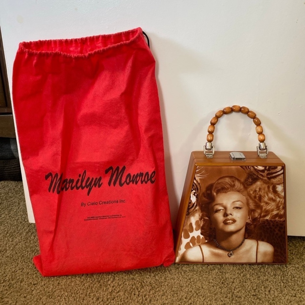Marilyn Monroe Brown Handbag
